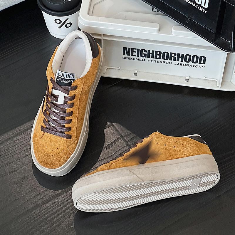 Leather Star Small Dirty Shoes Women's Winter Retro Old Velvet Warm Fashion Casual Versatile Board Shoes