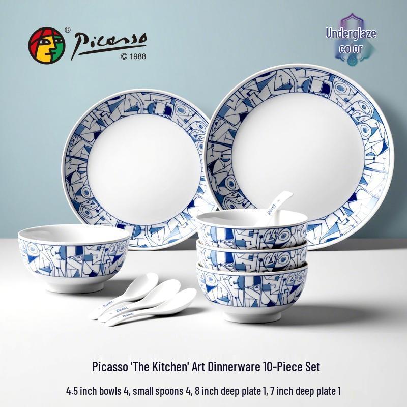 Picasso  Kitchen  Art 10-Piece Dinnerware Set