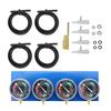 Für 2/4 Zylinder Motorrad Vergaser Carb Synchronisierer Kit Zündungsprüfer Balancer Prüfgeräte Set Motorrad Diagnosewerkzeuge
