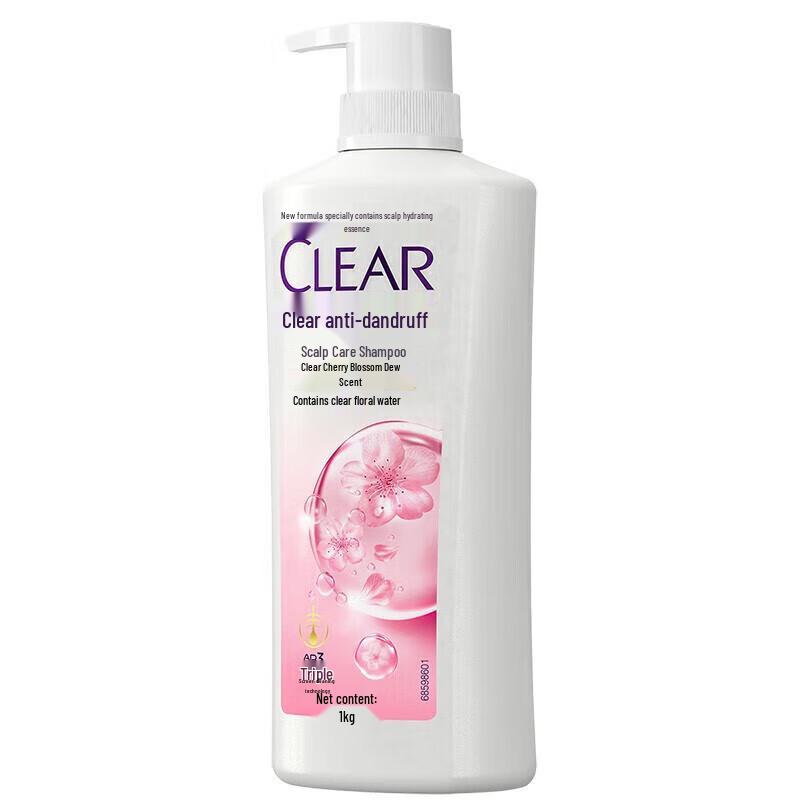 CLEAR Scalp Care Anti-Dandruff Shampoo, Cherry Blossom