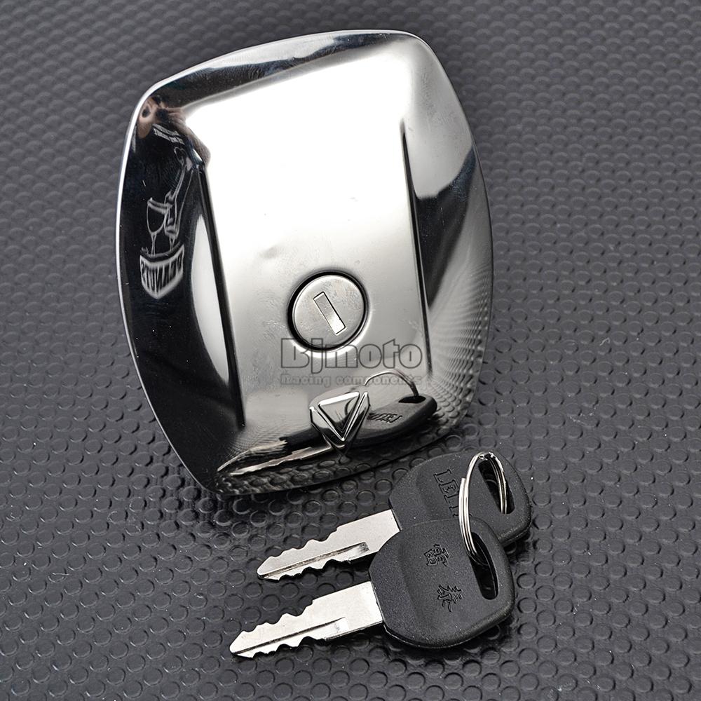Motorrad Kraftstoff Gas Tankdeckel Abdeckung mit Schlüssel Für Suzuki GS300L GS450L GS550T GS650E GS750E GS850G GS1000 GS1100GL 44200-49810