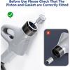 Toilet Plunge Blaster, High Pressure Toilet Plunger, High-Pressure Air Drain Blaster Plunge Blaster Multi-drain Unclogger for Toilets, Bathroom