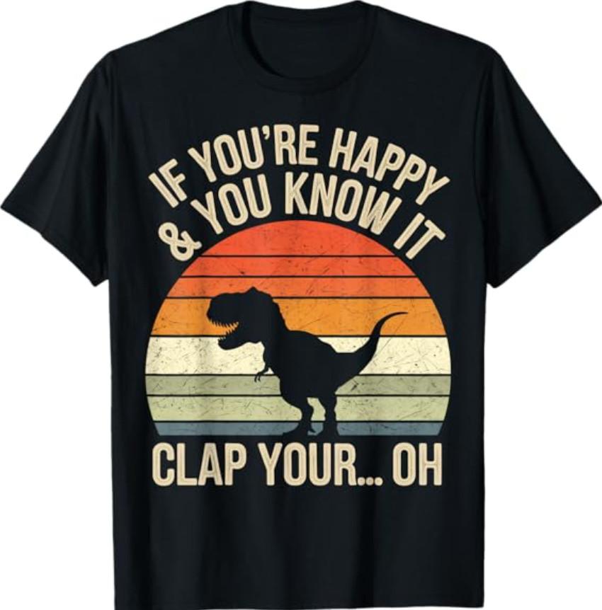 T Rex Dinosaur Meme Funny Dino T-Shirt