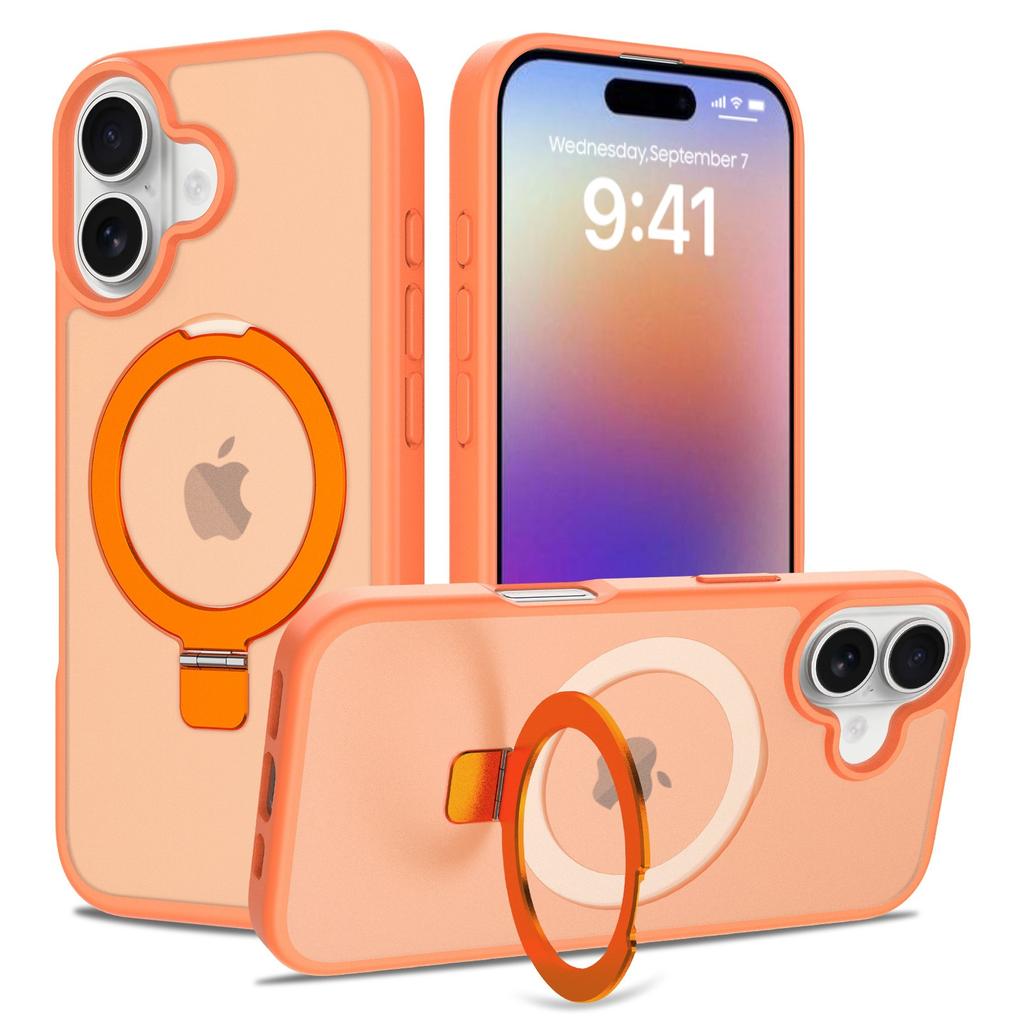 Amazon Applicable Apple 18 Pro Max Mobile Phone Case, 2-in-1 MagSafe Magnetic Bracket Wholesale Case