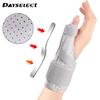 1Pcs Tendonitis Support Wrist Brace Wrap Around Compression Aluminum Plate Support Immobilization Sprain Fracture Finger Brace