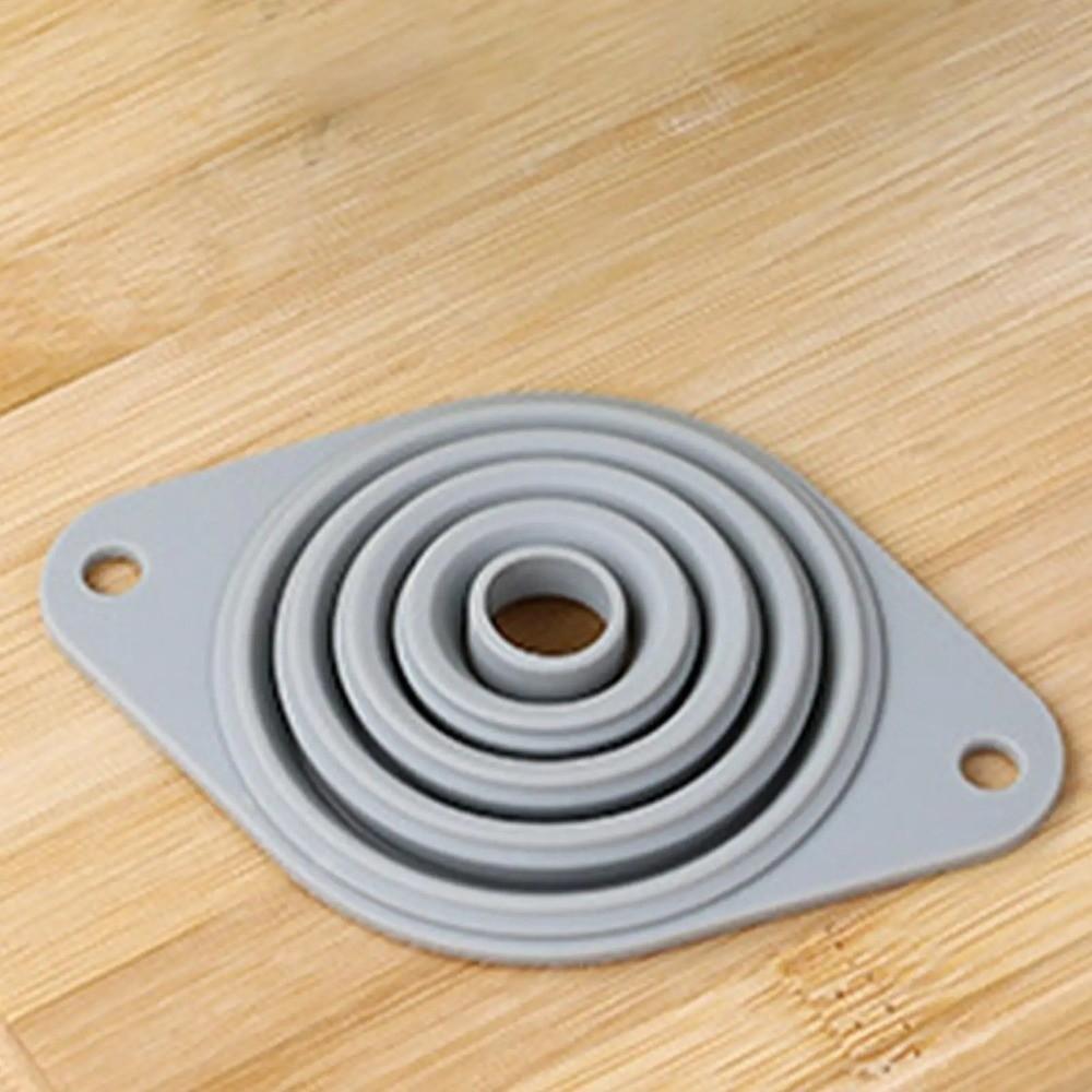 Leak-Proof Silicone Funnel Foldable Wide Mouth Funnel New Portable Funnel  Kitchen