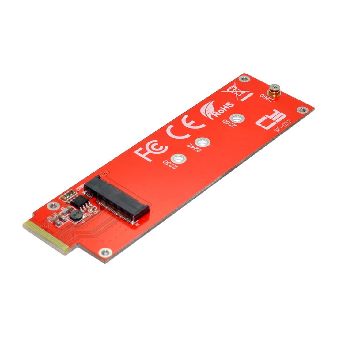 

ChenYang CY 4X NVMe NGFF SSD Host Adapter Ruler 1U EDSFF Short SSD Carrier Adapter M-Key GEN-Z E1.S