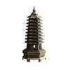Vintage Alloy Incense Burner Stick Holder Three Legged Hollow Out Mini Sandalwood Censer Incense Burner Home Decoration