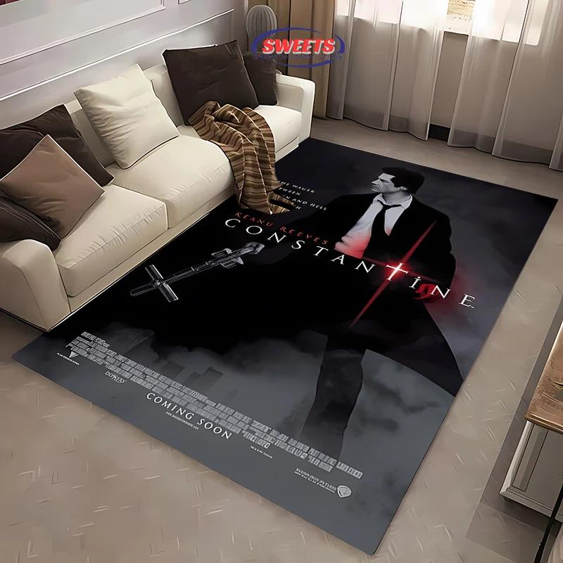 DC Constantine Large Area Carpet, Living Room and Bedroom Household Items, Kid's Room Sofa Mat, Doormat Floor Anti-slip Rug,Gift
