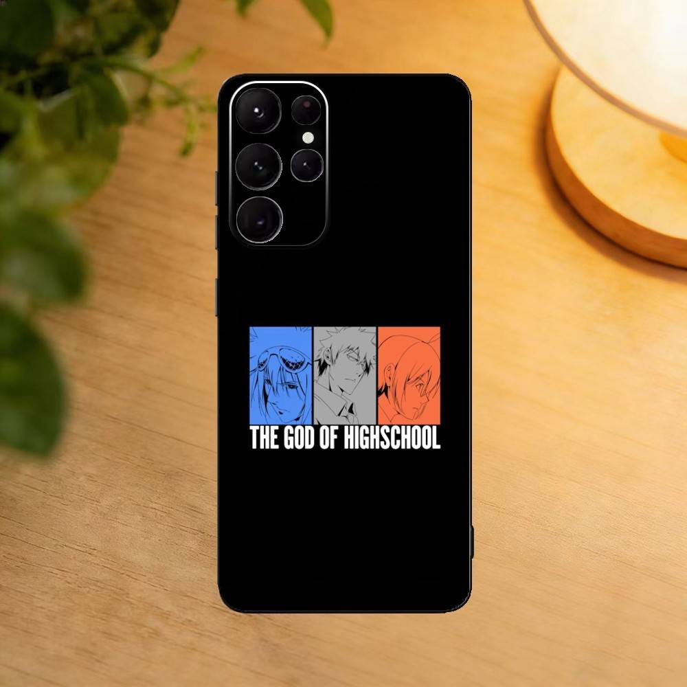 The God Of High School Phone Case For Samsung S25,S24,S21,S22,S23,S30,Ultra,S20,Plus,Fe,Lite Black Shell