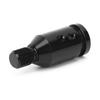 M12x1.25 Shift Knob Adapter Universal Threaded Knobs Boot Shifter Level Retainer Black