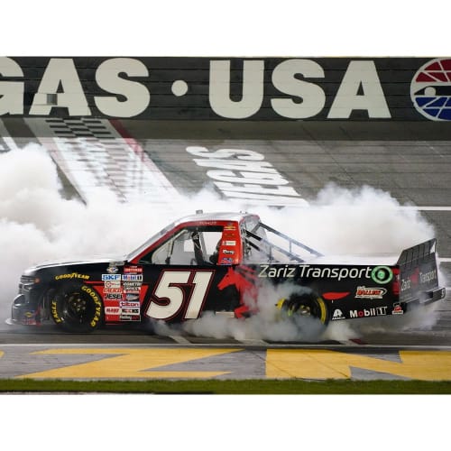 

Lionel Racing 1/64 Kyle Busch #51 ZARIZ TRANSPORT Chevrolet Silverado NASCAR Craftsman Truck Series 2023 Las Vegas Motor Speedway Winner