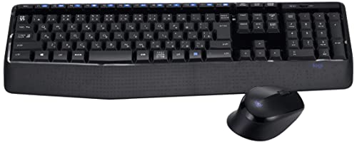 Logitech Wireless Mouse and Keyboard Combo MK345 (Authentic Japanese Product)