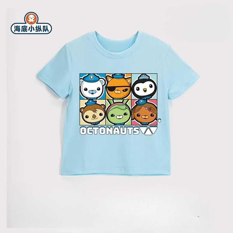 Potdemiel Octonauts Kids 100 Cotton TShirt New Summer Style Boys  Girls Casual Comfortable Breathable Childrens TShirt