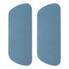 2/4pcs Refrigerator Drip Tray Refrigerator Drip Catcher 21 X 8 Cm Trapezoid Drip Tray Fridge Water Dispenser Drip Mat Navy Blue