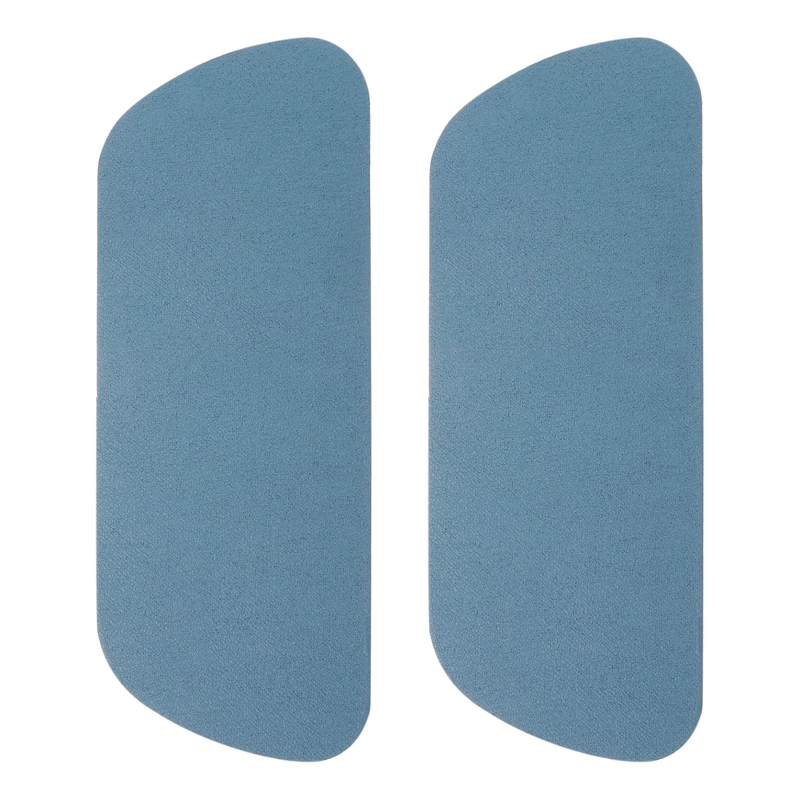 2/4 шт. Поддон для капель холодильника, Уловитель капель для холодильника, 21 x 8 см, Трапециевидный поддон для капель, Коврик для сбора капель воды из холодильника, Темно-синий 21 x 8 cm