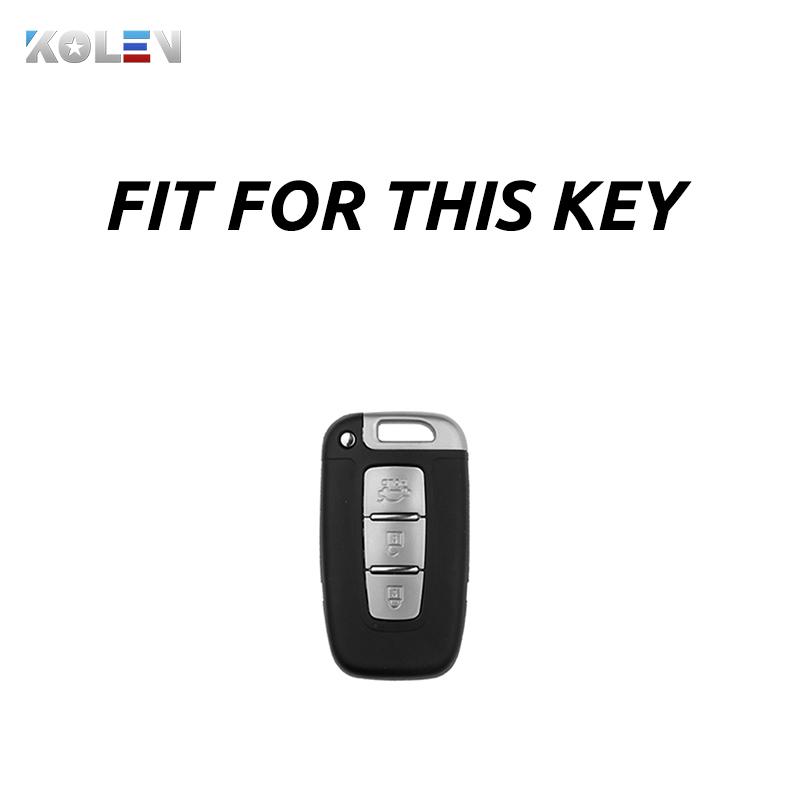 Soft Tpu Auto Smart Key Fob Cover Case Housing Fit For Hyundai Solaris Hb20 I30 Veloster Sr Ix35 Elantra Accent Fit For Kia Rio Sportage K2 K3