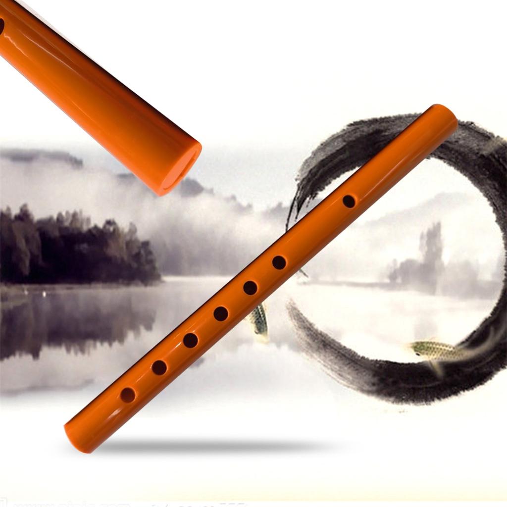 A1A2 Plastic Flutes Musical Instrument Early Education Develop Recorder Portable 6 Holes Clarinet for Kids Beginners Students