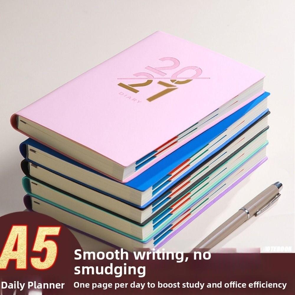 12 Months 2027 Schedule Planner Notepad Wear-resistant To-do List Notebook Travel