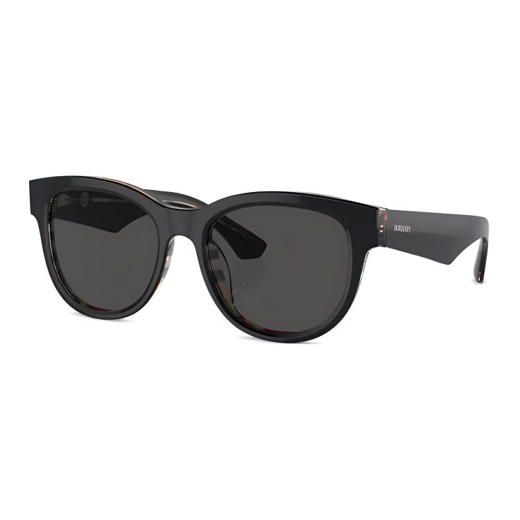 Burberry Square Sunglasses With Logo Women sunglasses Black BE4432U412187