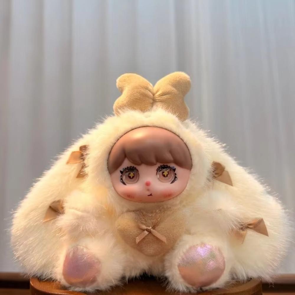 Bag Charm Vinyl Face Plush Toys Stuffed Animal Bunny Bag Pendant Backpack Decoration