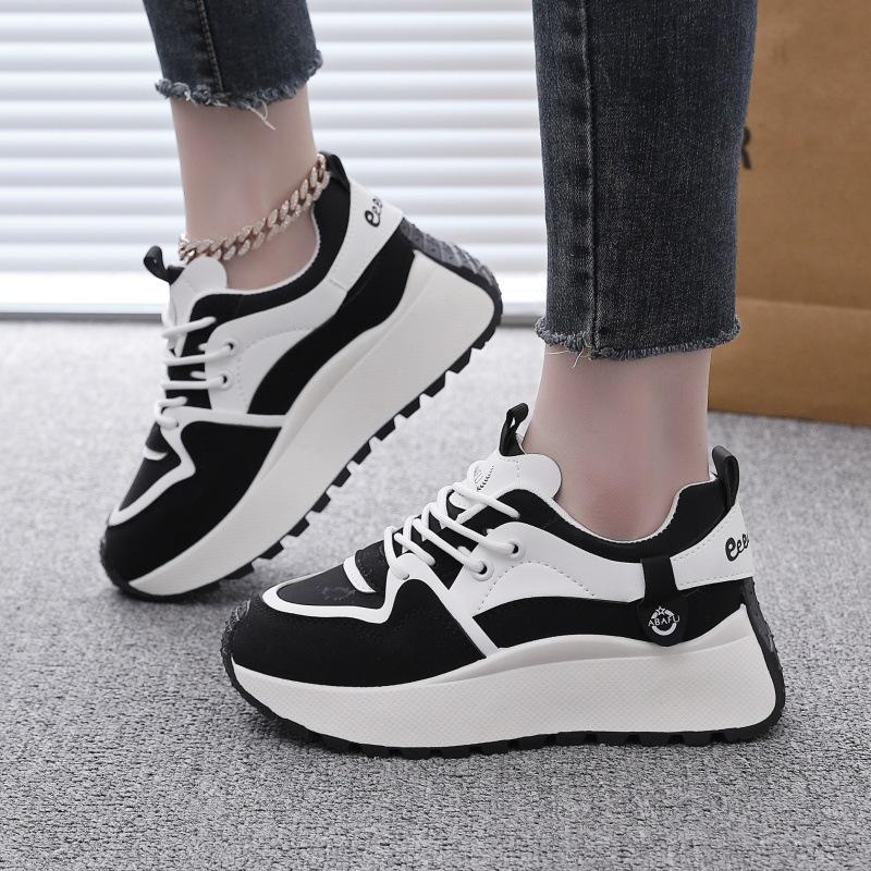 Large size platform women's shoes new new board shoes sports-resistant women's casual women's shoes