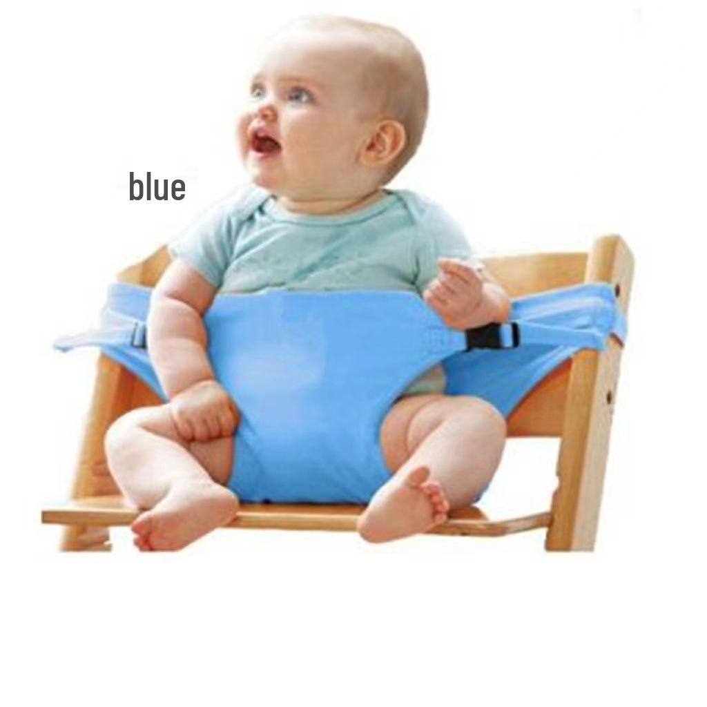 

Portable Baby Feeding Chair with Safety Belt and Table Strap