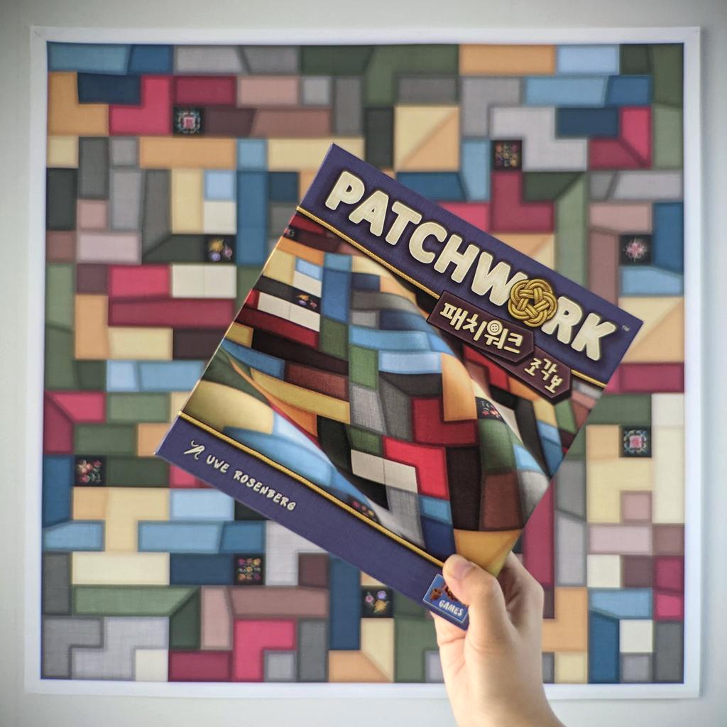 Patchwork: Jogakbo Traditional Culture Board Game (Official Korean Edition) - 2-Player