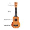 Edukacyjne Symulacyjne Ukulele Zabawka 4 Struny Dziecięce Zabawki Muzyczne Zabawki dla Dzieci
