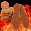 Winter Anti Cold And Warm Cotton Insole, Breathable And Sweat Absorbing Soft Bottom, Comfortable, With Thick Felt Insoles That Can Be Cut