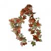 Artificial Maple Leaves Fall Leaf Garland Hanging Vines Autumn Wreaths