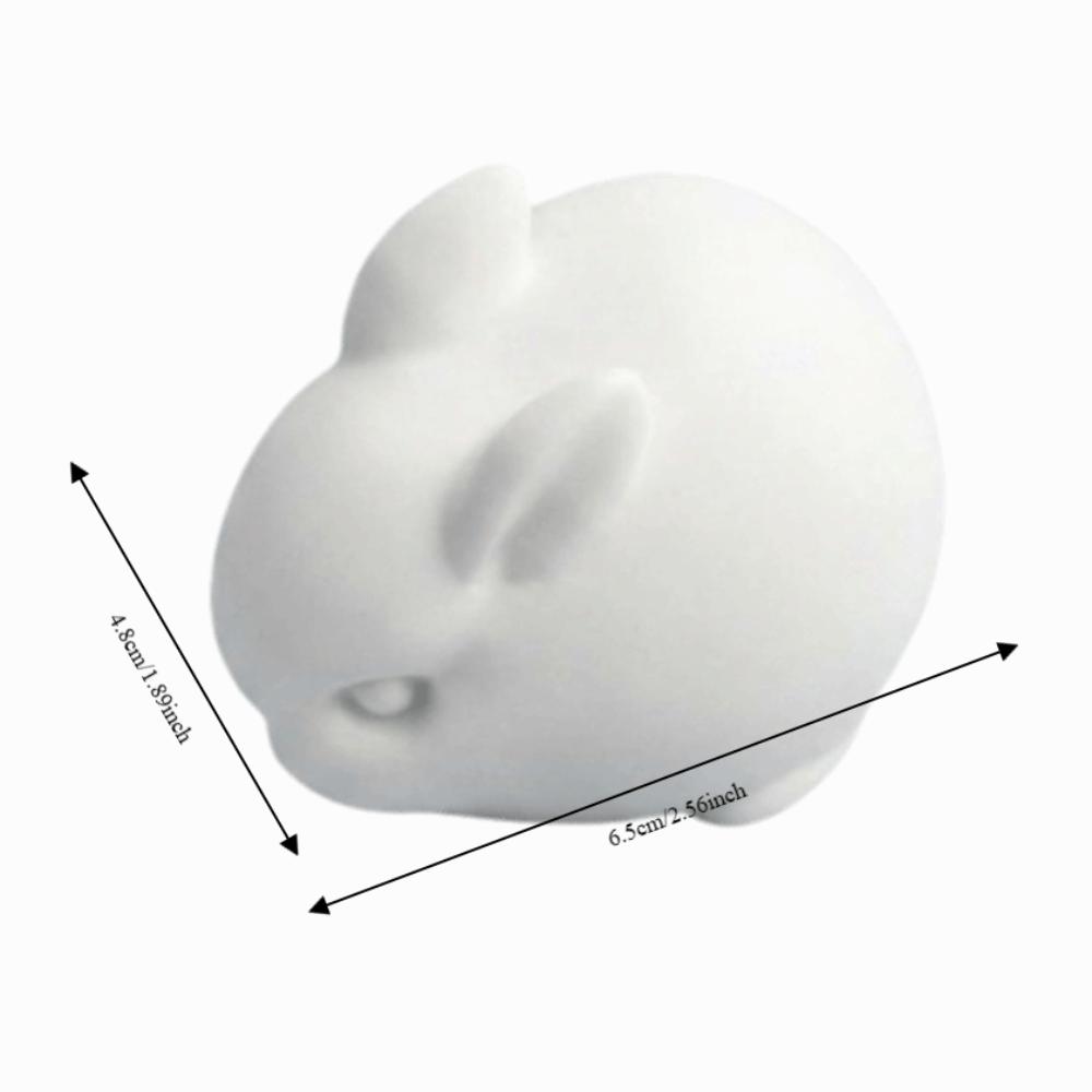Non-Stick Surface Bunny Silicone Mold Easy Release 3D Bunny Mold  Chocolate Making