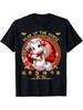 2026 Year of the Horse Chinese Zodiac T-Shirt - Lucky Fortune Black Short Sleeve