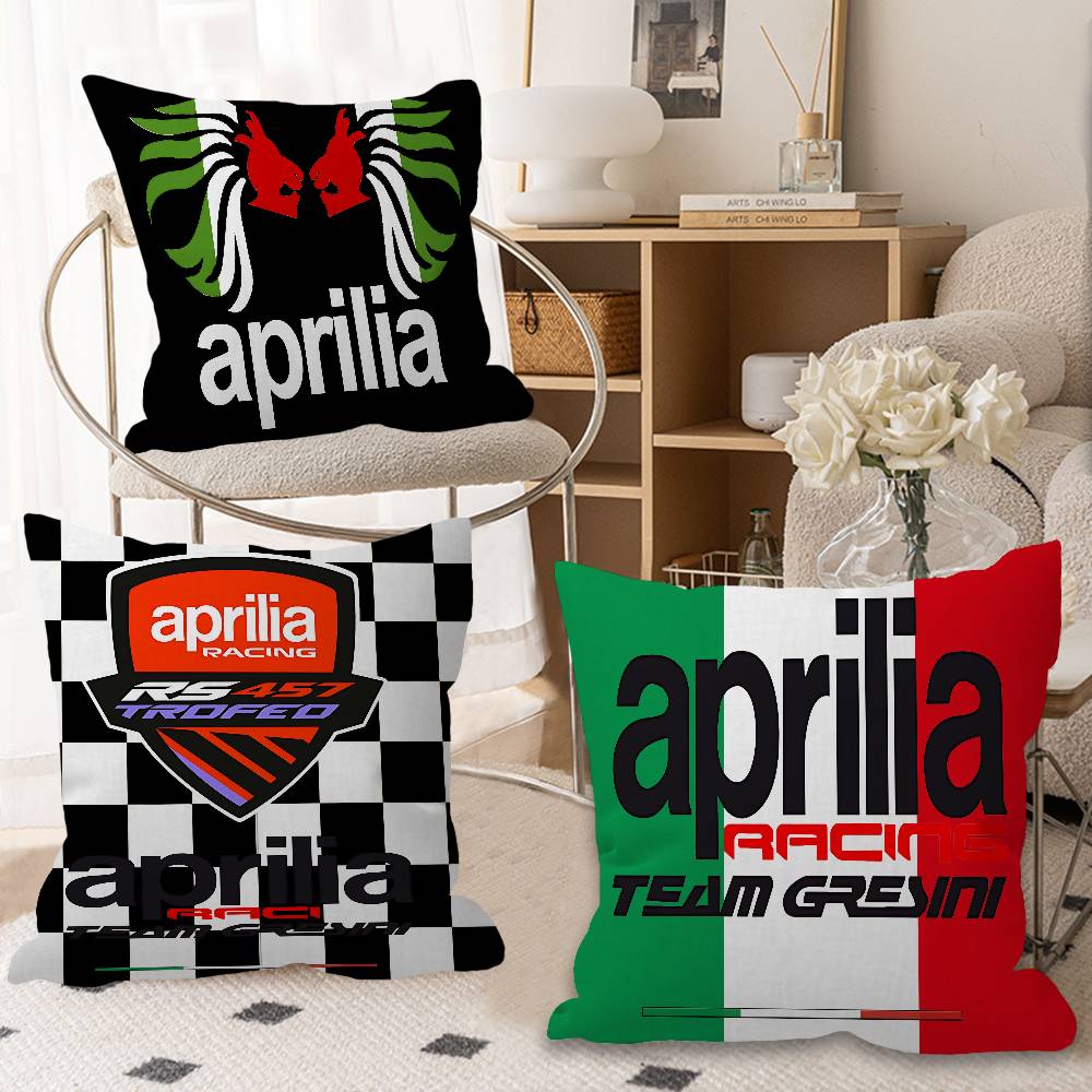 A-ApriliaS Logo Pillow Cover For Bedroom Room And Living Room Sofa Decorative Cushion Cover