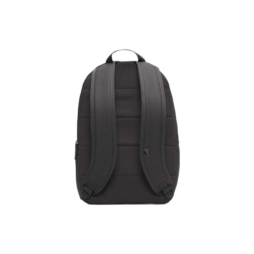 Nike Heritage Basic Logo Solid Color Polyester Backpack Unisex Backpack Medium-Gray DC4244-254