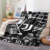 Juventus Print FlAannel Blanket, High Quality Comfortable for All Seasons, Home Decor, Warmth and Comfort