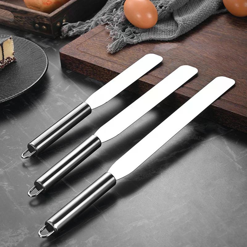 6/8/10 Inch Stainless Steel Cream Icing Frosting Spatula For Cake DIY Cake Decorating Tools Utensils Accessories Baking Tools