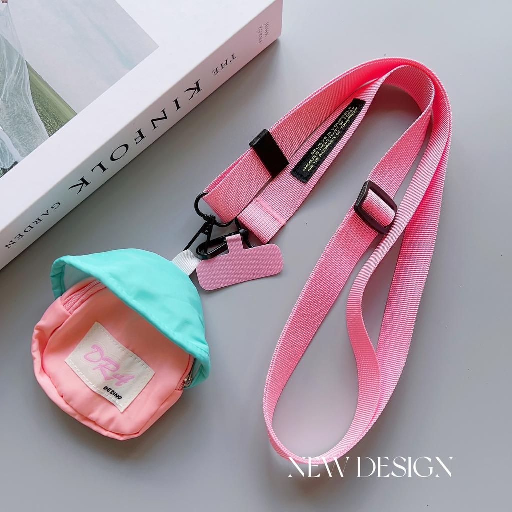 Adjustable Mobile Phone Lanyard Outdoor Crossbody Case for IPhone Air 17 16 E 15 14 13 12 11 Pro Max Anti-lost Coin Purse Cover