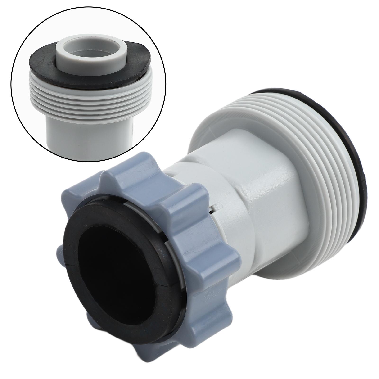

Compatible With 1.5 Inch Hose Pool Valve Pool Hose Adapter Quick Setup Versatile Compatibility Pool Maintenance China Mainland