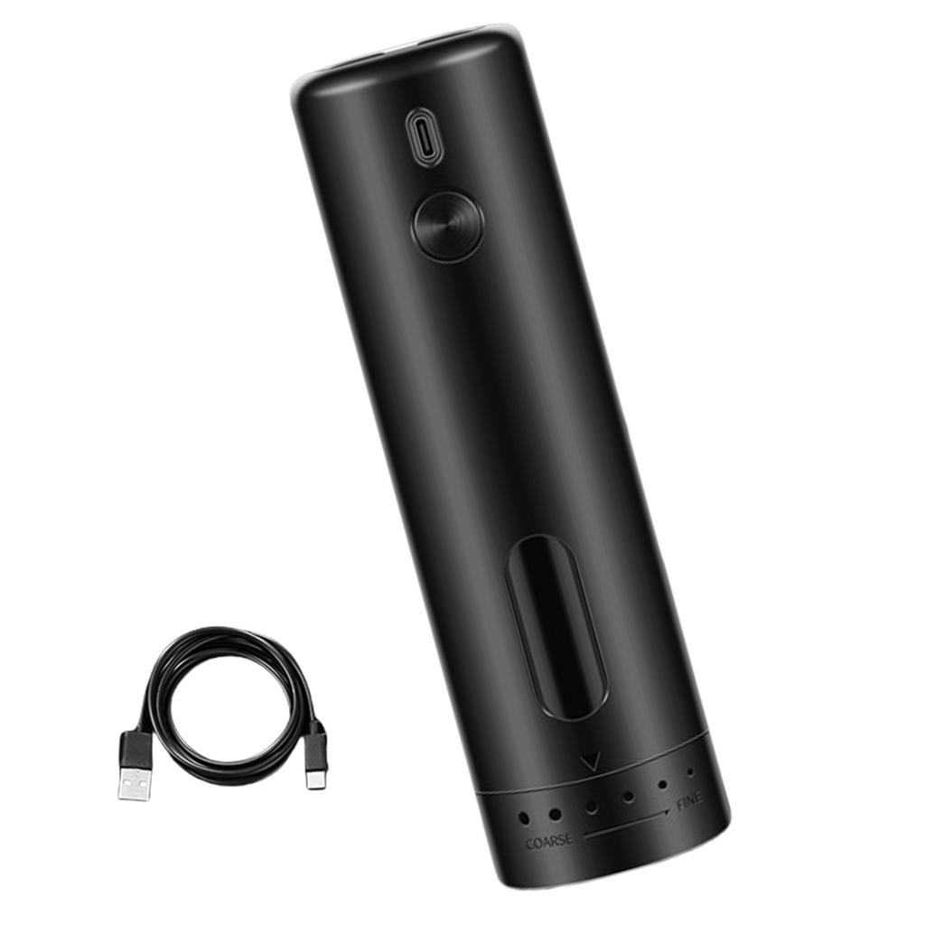 Electric Salt And Pepper Grinder Set Effortless Peppers Mill with Adjustable Ceramic Grinder for Cooking Enthusiasts