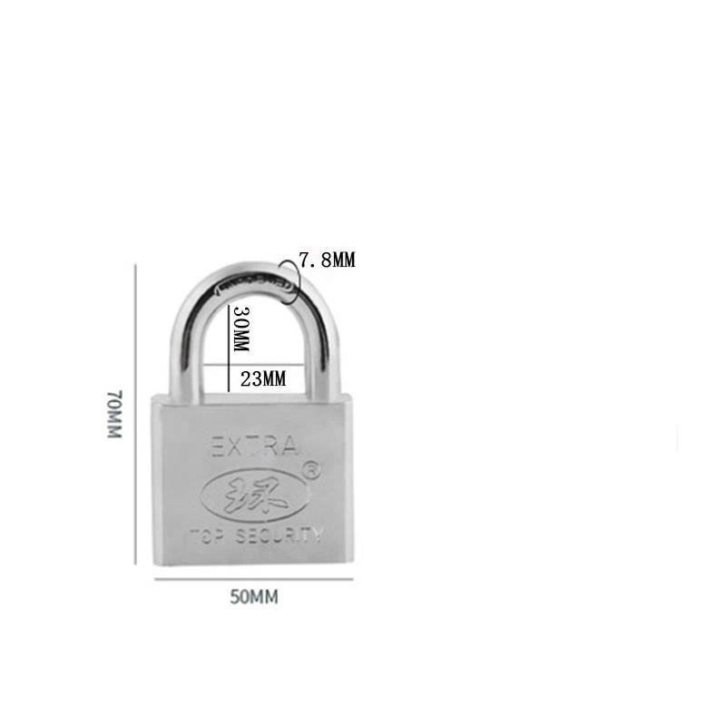 Premium Heavy Duty Iron Lock Anti Theft Reliable Security Lock for Family Home Door Office Gate Indoor Protection