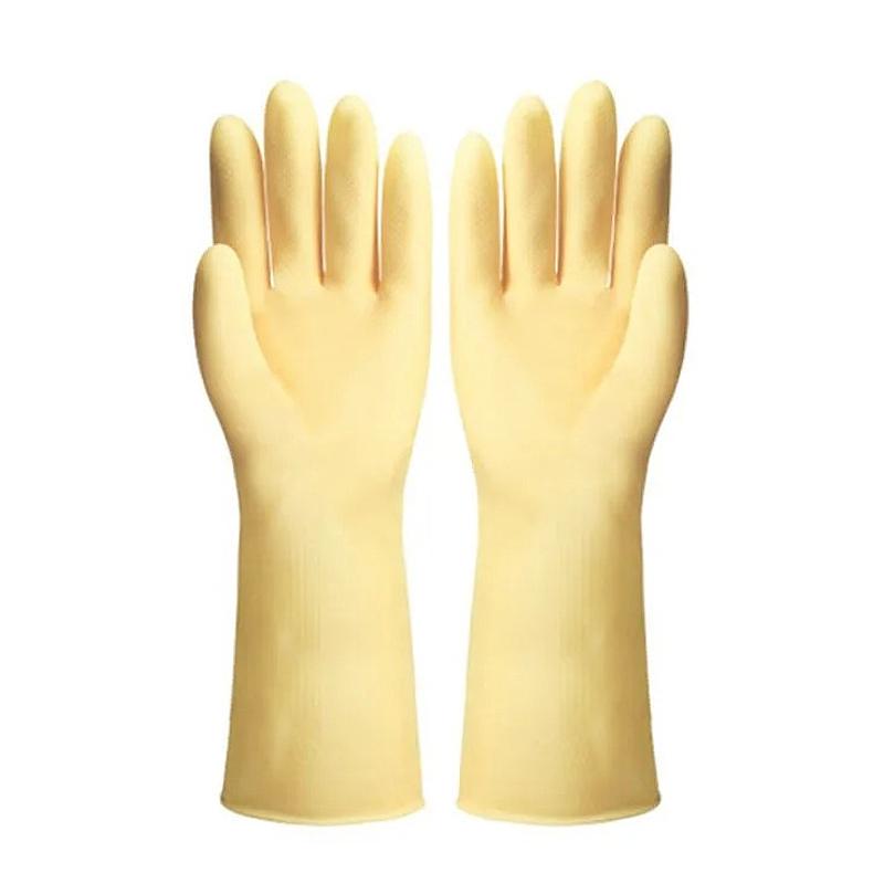 

1 пара латексных перчаток для мытья посуды, толстые перчатки для мытья посуды, рабочие перчатки, домашние, прочные, для уборки, домашней работы, мытья посуды XL