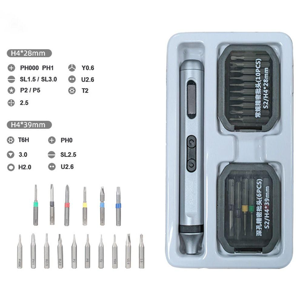 Precision Magnetic Screwdriver Set Magnetic Screw Driver Bit Kit  for Computer/Eyeglass/Watch