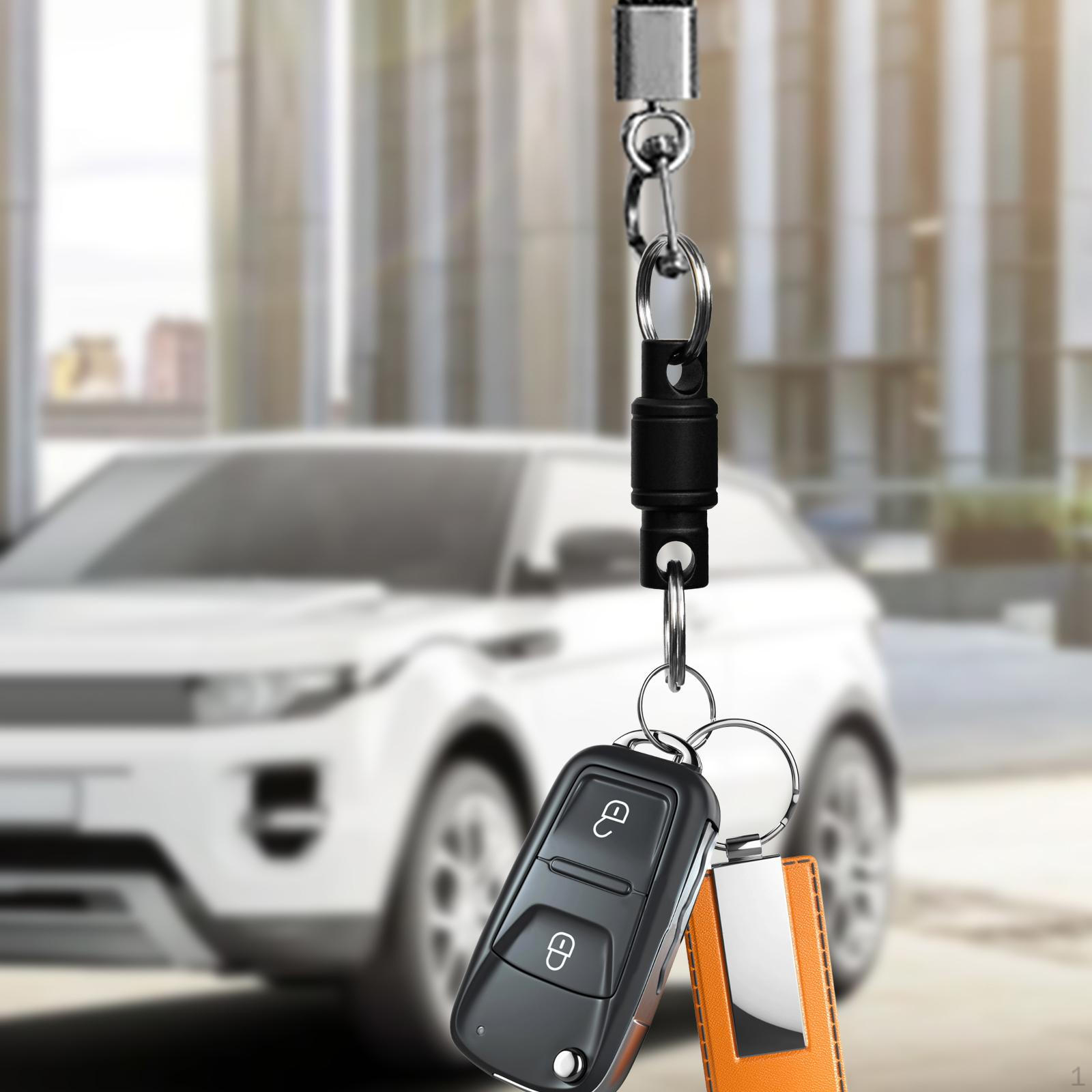 

Съемный брелок-держатель для ключей автомобиля, вращение на 360°, нескользящий, портативный, быстросъемная цепочка для ключей 5cm