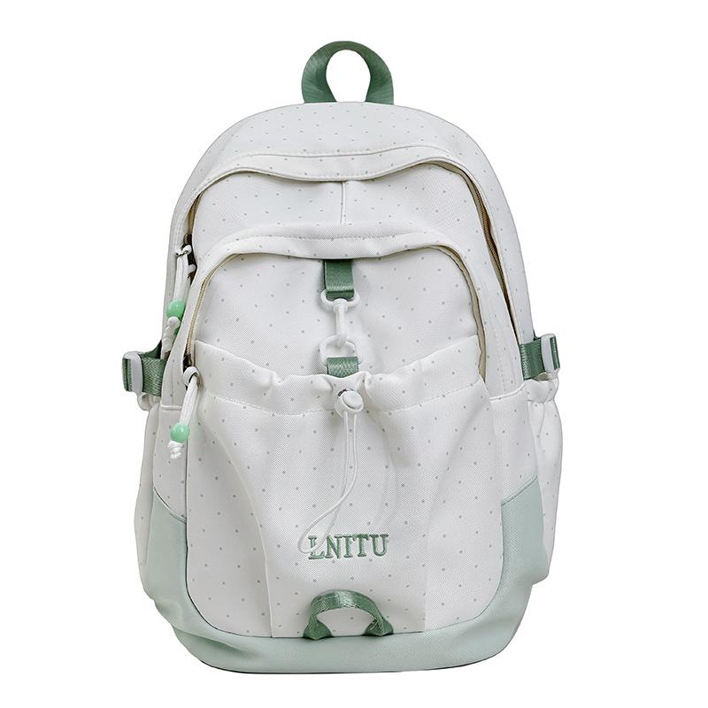Schoolbag1011 Summer New High-value Lightweight Backpack Women's Large-capacity Junior and High School Student Schoolbag Travel Backpack