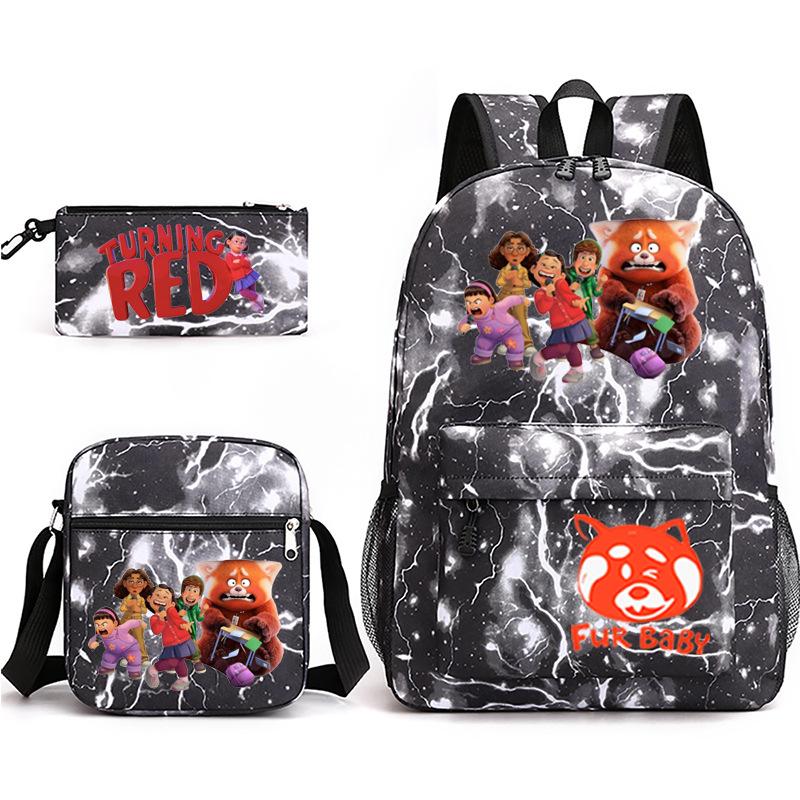 2022 Youth Metamorphosis 3 Sets/piece Laptop Backpack School Teen Girl Student Schoolbag