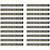 A84X-40 Sets Price Display Square Adjustable Price Tag For Price Display Counter Stand Number Letter Dollar Price Block Kit M