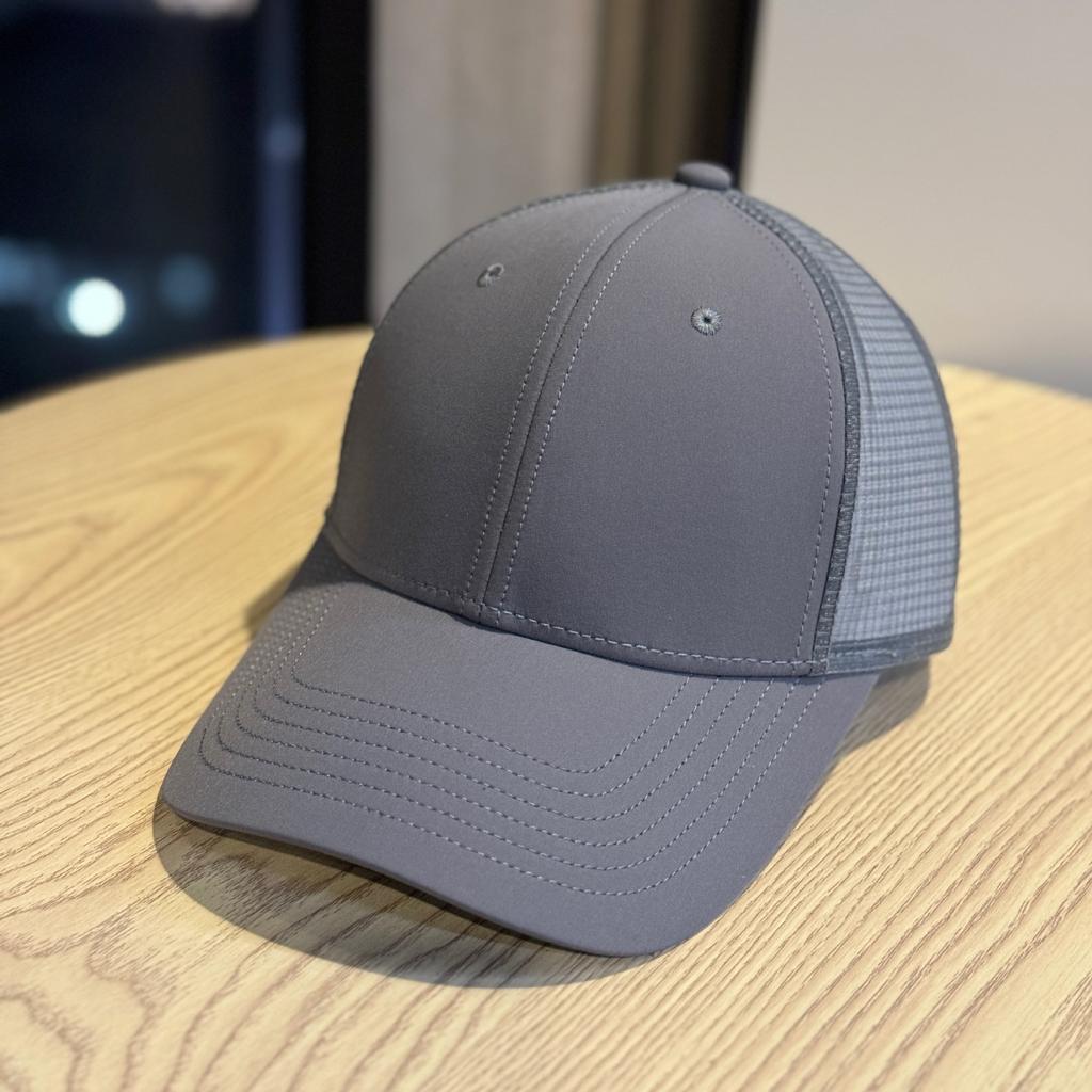 New Hat Men's Tide Spring and Summer Extended Brim Sun Protection Visor Quick-drying Baseball Cap Big Head Circumference Peaked Cap Men