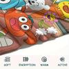 Gumball-Print Flanelldecke, Hohe Qualität, Bequem für alle Jahreszeiten, Heimdekoration, Wärme und Komfort