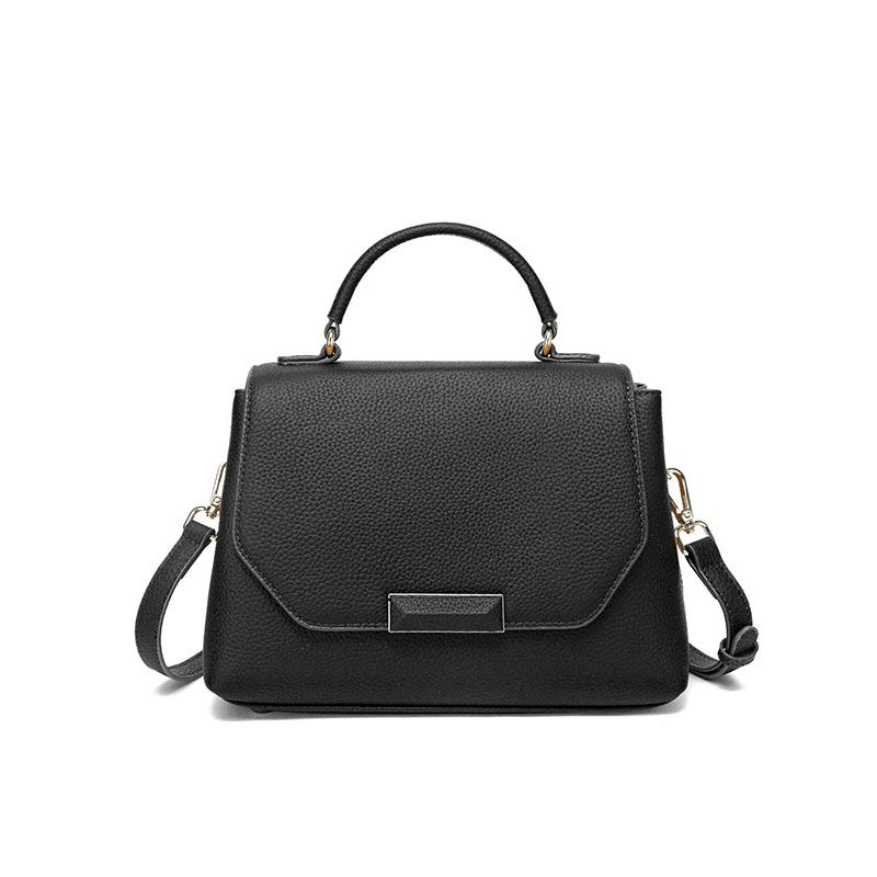 

Genuine Leather Women s High-End Commuting Handbag 2025 - New Large Capacity Cowhide Shoulder & Crossbody Bag